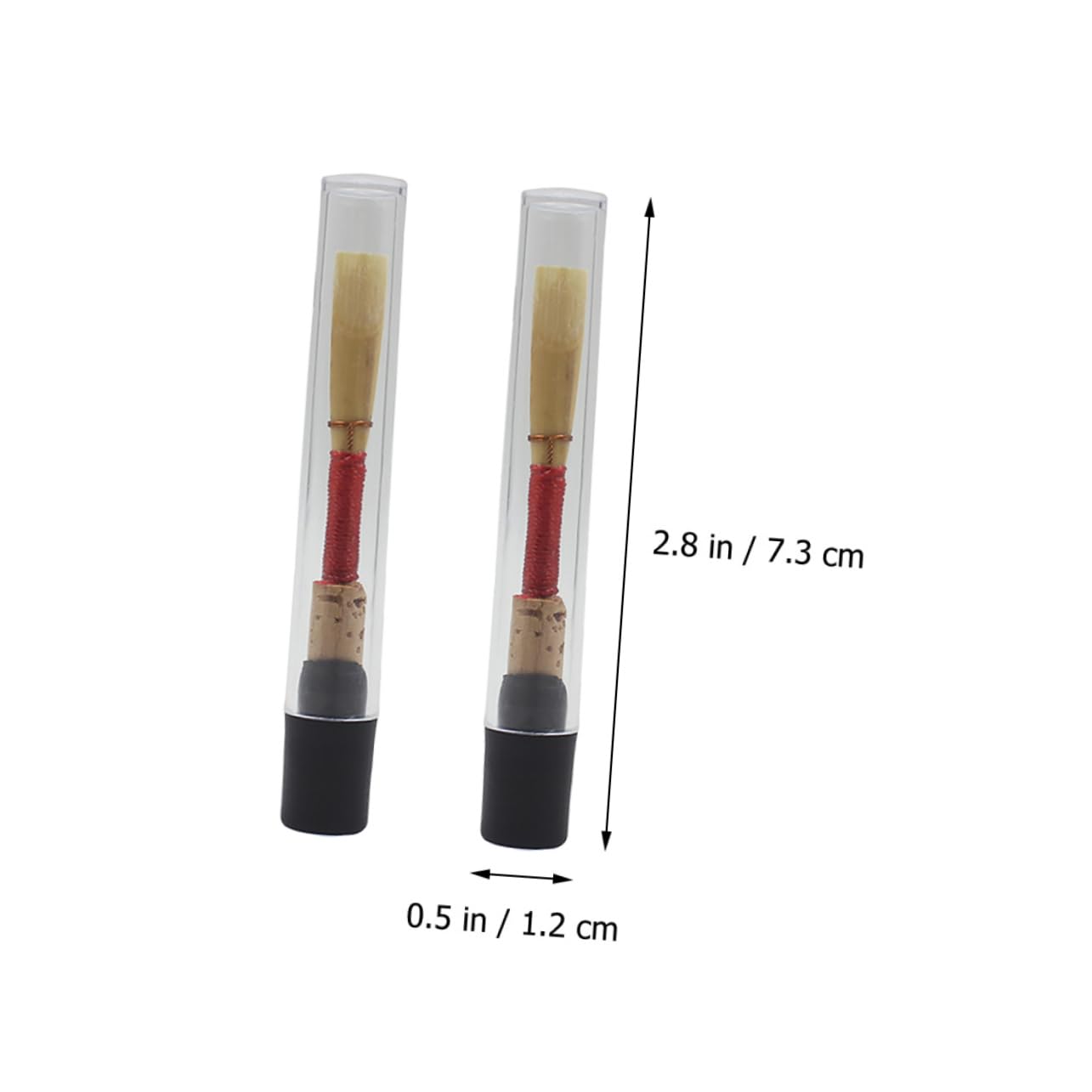Holibanna 2Pcs Professional Oboe for Beginners Handmade Replacement Suitable for Oboe Instruments High Reliability Sound for Performances and Practice