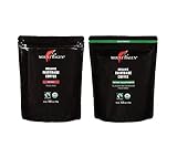 Mount Hagen 7.05oz Organic Freeze Dried Variety Pack Caffeinated + Decaffeinated Instant Coffee...