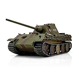  Torro 1:16 RC Panzer Panther F RTR 2,4Ghz Profi Metall BB Version mit Holzkiste