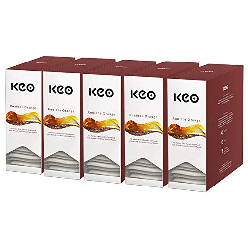 Keo Teachamp Kuvert Rooibos Orange / 5er Pack
