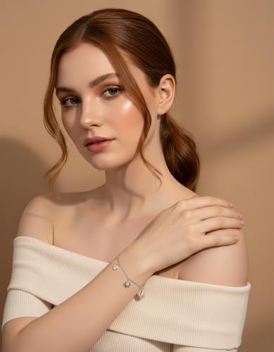 Image of KOURA 925 Sterling Silver Bracelet for Women & Girls | Sleek Adjustable Link Design | Timeless Silver Jewellery for Everyday Use, Work, Celebrations & Thoughtful Gifting