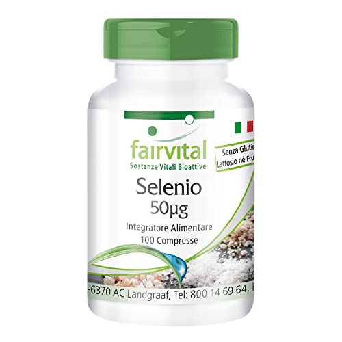 Fairvital Selenio 50mcg 100 Compresse