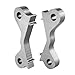 Bevinsee Dual Rear Brake Caliper 2pcs Weld On Adapters Drift Handbrake Compatible with BMW E36 E46 323i 323Ci 325i 325Ci 325xi 328i 328Ci 330i 330Ci 330xi