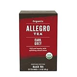 Allegro Tea, Organic Earl Grey Tea Bags, 20 ct