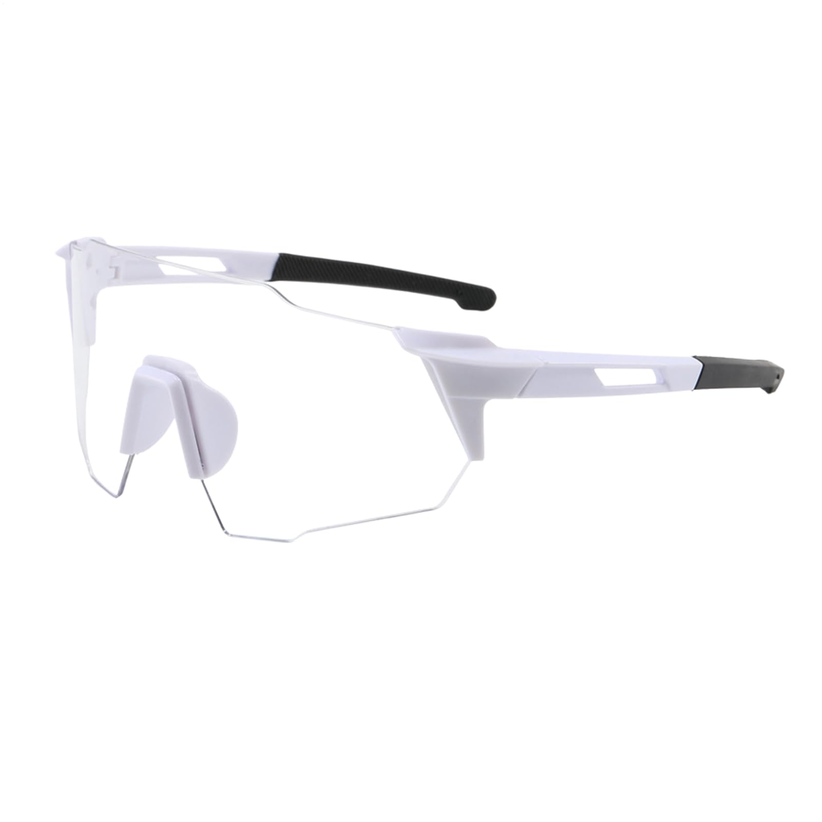 Fahrradbrille, photochrome, polarisierte Sport-Sonnenbrille, Sicherheitsbrille, klare Fahrbrille, UV400-Schutz, Sportbrille zum Laufen, Angeln und Baseball