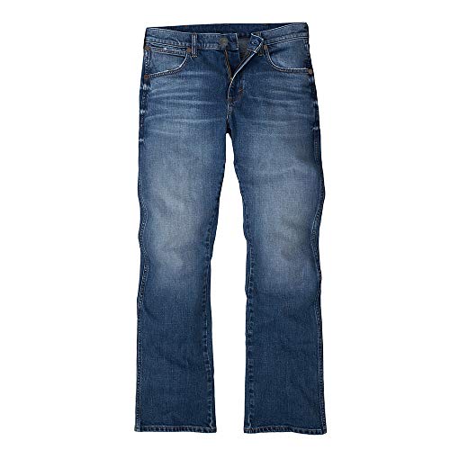 Image of Wrangler Men's Retro Slim Fit Straight Leg Jean