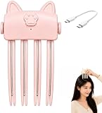 Wireless Heated Volumizing Root Lift Clip, 2 Heat Settings Portable Rechargeable Volumizing Styling Tool Flat Fine Hair Travel