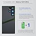 GREEN FUSION Compatible with Galaxy S24 Ultra Back Cover Replacement, S24 Ultra 5G SM-S928 Back Glass Door with Pre-Installed Camera Lens, Repair Tools & Instruction, Titanium Violet