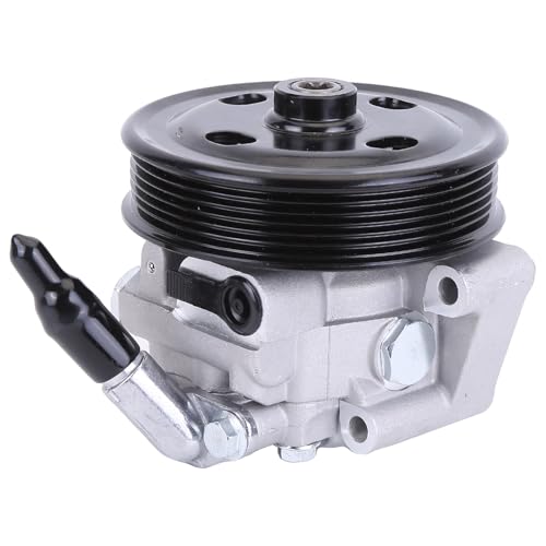 iSpchen Power Steering Pump LR005658 for Landrover Freelander 2 2006-2015 Replaces LR005658 LR006462 LR007500 Power Steering Pump Steering System Hydraulic Pump Replacement