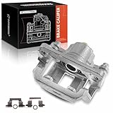 A-Premium Disc Brake Caliper Assembly with Bracket Compatible with Select Nissan Models - Rogue 2008-2013, Rogue Select 2014-2015, L4 2.5L - Rear Right Passenger Side