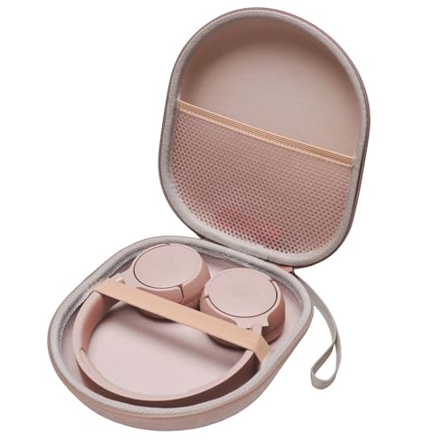 Headphone Headset Case Compatible with Anker Q20i Q30/Sony WH-CH520/JBL//BERIBES/KVIDIO Wireless On-Ear Headphones, Khaki by L LTGEM - Image 2