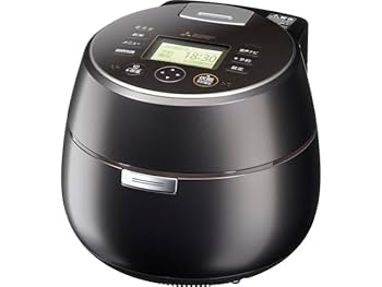 高級モデル　三菱炊飯器　本炭釜　KAMADO NJ-AW108-B（取説あり） Amazon.co.jp: NJ-AW108-B(黒銀蒔) 本炭釜 KAMADO 5.5合
