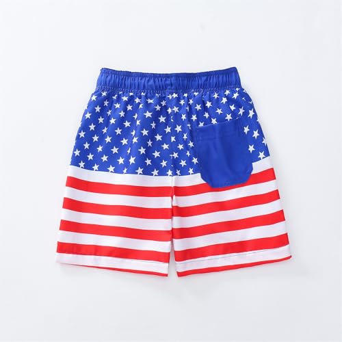 Boys Swim Trunks with Compression Liner Summer Beach Quick Dry Swimsuit Bathing Suit Swimming Shorts Stretchy UP𝐅 50+3