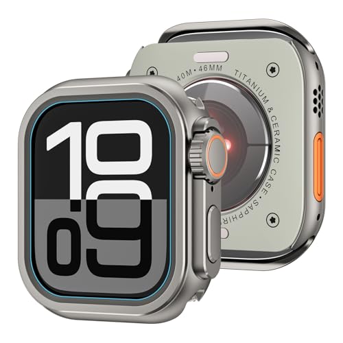 Boîtier de montre en alliage Apple Watch 44mm S8 S7 S6 cadre antichoc