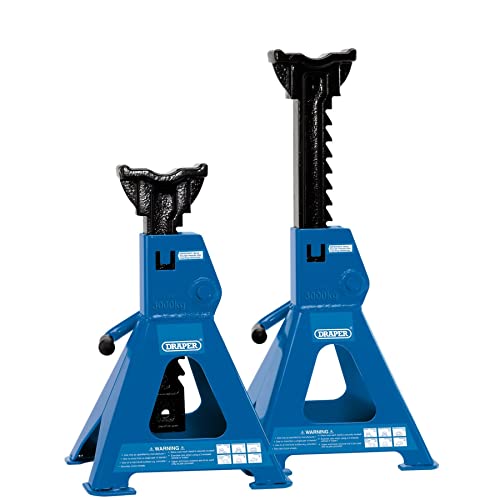 Draper-30881-Axle-Stands-3-t-Set-of-2 Draper 30881 Axle Stands, 3 t, Set of 2 - Image 1