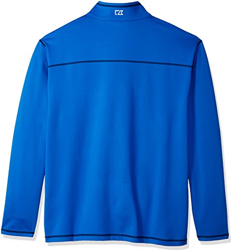 Cutter & Buck Men's 50+ UPF Stretch Evergreen Reversible Snap Placket Pullover2