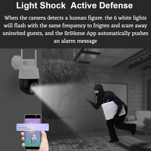 Image of Maizic Ultracam Falcon 20X Optical Zoom Lens 5MP HD Support Dual-Band 2.4Ghz /5GHz WiFi CCTV Camera for Home Security, Focal Length 4.7mm- 94mm, Compatible with NVR & ONVIF, 2 Year Warranty