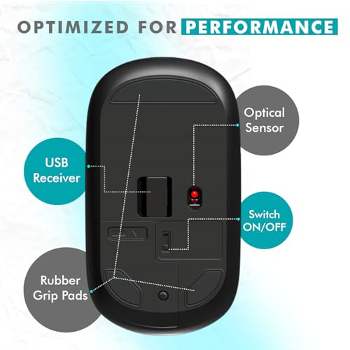 Image of Portronics Key4 Combo 2.4GHz Wireless Keyboard Mouse Set I Noiseless I Multi-Media Shortcut Key Function(Grey)