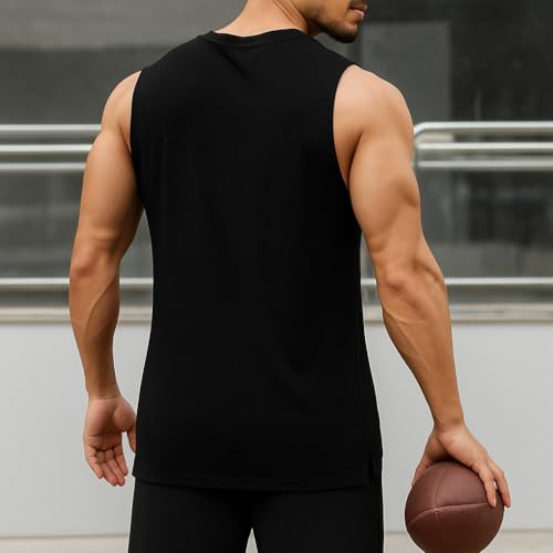 Image of Pluck Regular Fit Polyester Sando for Men:: Round Neck Sleeveless Sando for Men and Boys