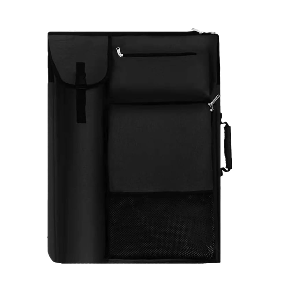 Oaygat Artist Drawing Board Bag A2 inch Portfolio with Backpack & Tote Bag for Artwork,Medium Artist Case Size Art Canvas Portfolio Case