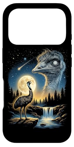 Emu �n�E�����O�E�g�D�E�U�E���[�� �~�[�� �������� 90�N�� �G�~���[���D�� �X�}�z�P�[�X iPhone 17 Pro �p