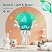 Dancing Squid Baby Toy, Crawling Octopus Squid Tummy Time Toy, Rechargeable Magic Dancing Music & LED Octopus for 3 4 5 6 Year Old Kids Boy Girl Birthday Gifts, Funny Squid for Floor Games (Green)