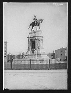 HistoricalFindings Photo: Robert E Lee Monument,Statues,memorials,Sculpture,Richmond,Virginia,VA,1900