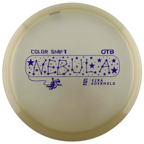OTB Ezra Aderhold Color Shift Nebula | Overstable Disc Golf Midrange | Discraft Mid Range Disc Golf Disc | Color-Shifting Plastic | Special Edition Run by Only The Best Discs | Colors May Vary