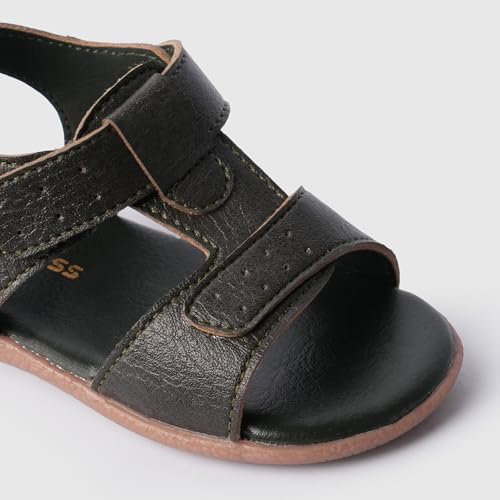 Image of toothless Boys Open Toe Sandals with Adjustable Hook-and-Loop Straps | Cushioned Footbed and Flexible Sole | Lightweight Comfortable Sandals for Boys Outdoor, Travel and Casual Use