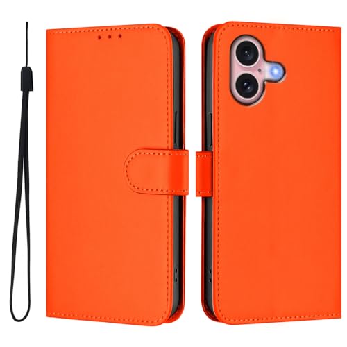 Étui portefeuille iPhone 16 Plus pour voyager léger avec cartes et support