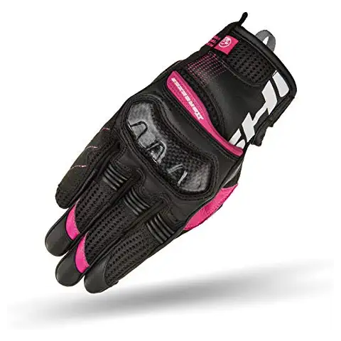 SHIMA X-BREEZE 2 LADY Guantes Moto Mujer con Protección de Carbono y Pantalla Táctil Cover