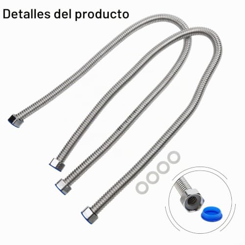 Manguera Flexible de Acero Inoxidable 14 Imagen adicional