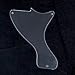 Replacement Guitar Pickguard For LP Jr. Les Paul Junior,1-ply Clear Transparent