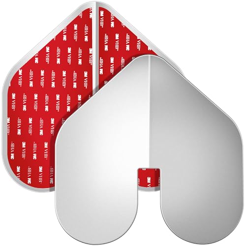 DECOHS 2 Pcs Bow Guard for Boats- Stainless Steel Boat Bow Protector Notched- Bow Keel Guard with Adhesive for Protection Boats Ships from Wear and Scratches