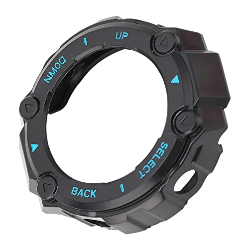 Generic Watch �v���X�`�b�N�ی�V�F���ϋv���̂���J�o�[�P�[�X Huami T?REX PRO �p�A�X�}�[�g�E�H�b�`�̊��S�ی�A�X�|�[�c���D�ƂɓK�p (�u���b�N�V�F���u���[����)