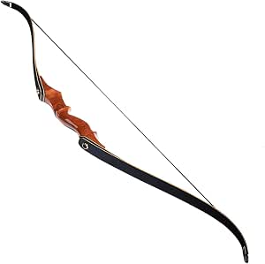 Arco Ricurvo Takedown TOPARCHERY 64'' – Lama In Acero Mordanato Rosso Per Caccia E Tiro A Segno - Foto 2