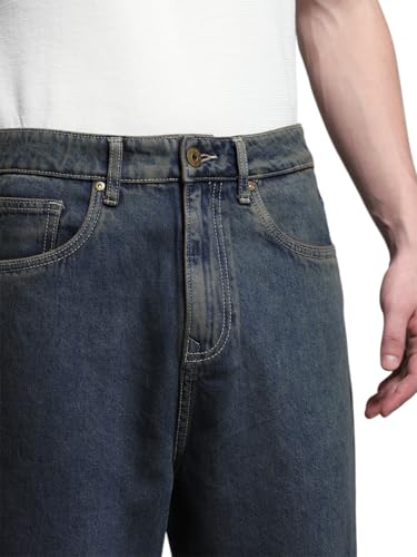 Image of Jack & Jones Men's Loose Fit Jeans | High Rise | Jeans for Men