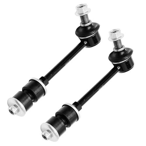 Image of Detroit Axle - 10pc Suspension Kit for 2003-2009 4Runner FJ Cruiser Lexus GX470 2 Front Upper Control Arms w /Ball Joints 2 Lower Ball Joints 4 Inner Outer Tie Rod Ends 2 Rear Sway Bars Replacement