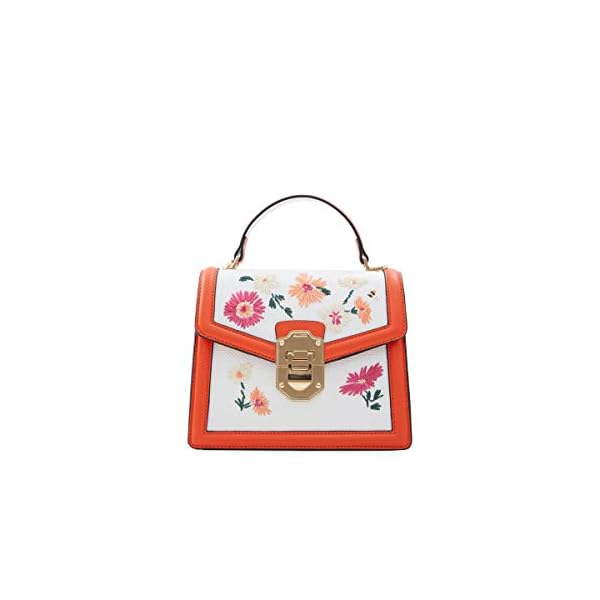 ALDO womens ALDO Women s Adryniel Totes Bags, White Multi, Small US