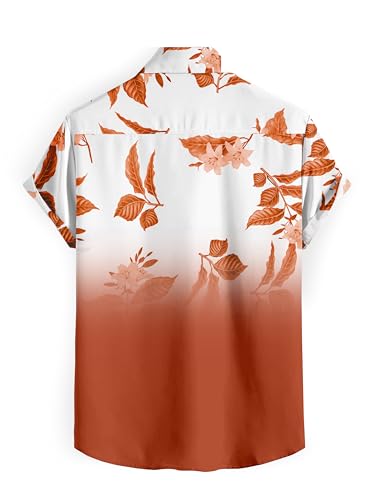Image of LAMBOO Men Regular, Super Slim Fit Printed, Self Design Spread Collar Casual Shirt