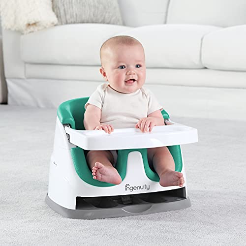 Ingenuity, 2-in-1 babyzitverhoger en kinderzitje Ultramarijn groen Ultramarinegroen - Image 3