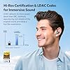 EarFun Air 2 Wireless Earbuds, Bluetooth 5.3 Earphones with Hi-Res Sound, LDAC Codec, 10mm Wool Drivers, Multipoint Connection, 4 Mics ENC Clear Calls, IPX7 Waterproof, App Customization, 40H Playtime #1