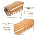 ERINGOGO Bamboo Massage Stick Tool 2-Piece Set Adjustable Deep Tissue Massager for Full Body Relaxation Suitable for SPA Treatments and Home Use for Back and Shoulder Relief