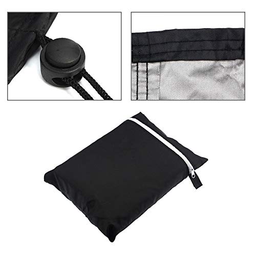 LMYDIDO Gartenmöbel Abdeckung L-Form Schwerlast 210D Polyester Wasserdicht Staubdicht Lounge Abdeckung Schutzhüllen für… – Bild 5