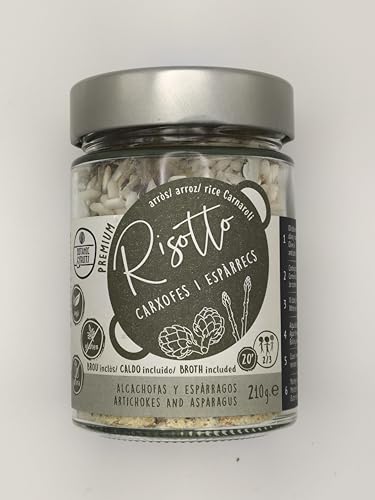 RISOTTO DE ALCACHOFAS con esparragos 210gr SG