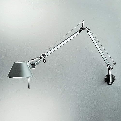 Aplique de Pared, s, Apliques de Pared de Brazo oscilante Largo Ajustables, iluminación Moderna Minimalista de Metal E27, lámpara de Trabajo de Pared, luz de Pared de Lectura para Dormitorio y es