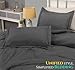 Utopia Bedding Queen Comforter Set Grey, Comforters Queen Size 3 Pieces Bedding Comforters Sets, Down Alternative Soft Bed Set, 1 Comforter (88 x 88 inches) 2 Pillow Shams (20 x 26 inches)