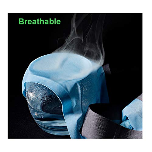 Breathable Ice Silk Men's Underwear Sweat Absorbing Fitness Sport Boxer Briefs Fast Drying3