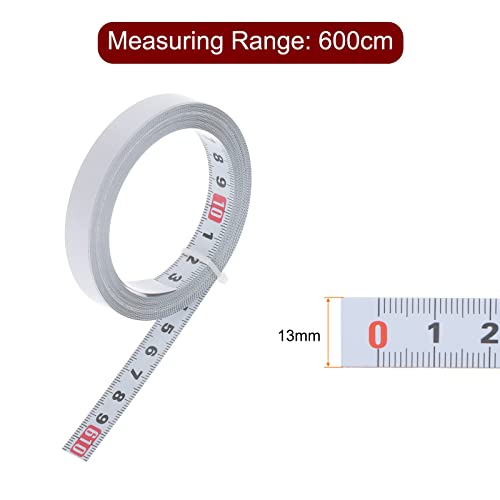 Cinta métrica adhesiva HARFINGTON 600 cm de acero miniatura 2