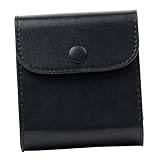 DIYEAH フォトバッグ 正方形 PUレザー 写真ポーチ インスタントカメラ用 写真収納用 丈夫なカメラアクセサリーバッグ